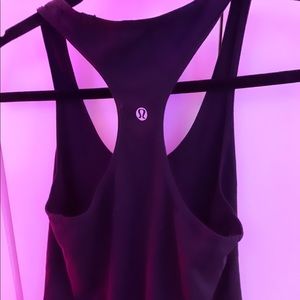 lululemon workout running top tank